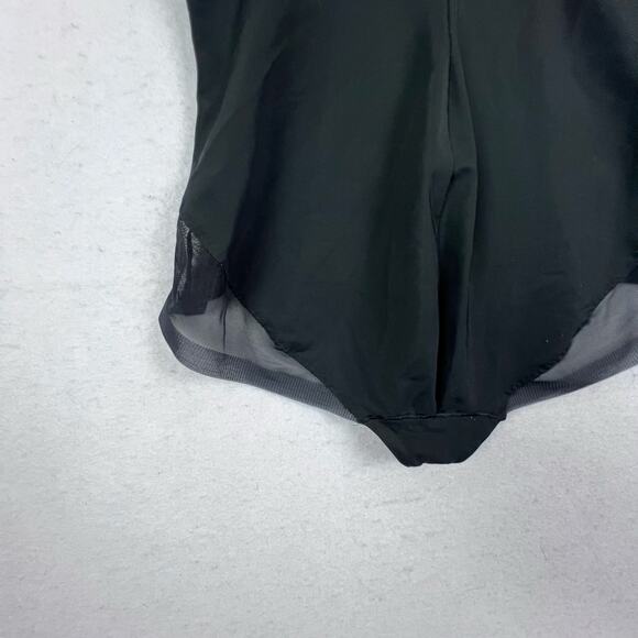 SPANX "Red Hot" Black Open-Bust Panty Clasp CONTROL Bodysuit XL Shapewear - Picture 11 of 13